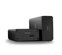 Lindy 43363 network extender Network transmitter & receiver Black