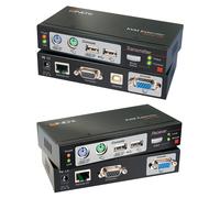 Lindy 300m CAT5 KVM Extender Combo USB and VGA