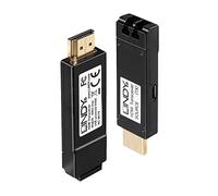 Lindy 38170 AV extender AV transmitter & receiver Black