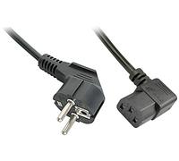 Lindy 30309 5 m CEE7/7 IEC 320 Black Power Cable - Power cables (Black, Male/Female, 5 M, CEE7/7, IEC 320, Straight)