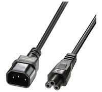 Lindy Extension Cable 30341 IEC C14 to IEC C5 Cloverleaf 2m