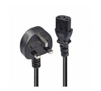 LINDY 10m UK Mains 3 Pin Plug to IEC C13 Power Cable
