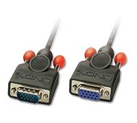 LINDY 31421 VGA Extension without Ferrite Cores 15-Pin HD Male/Female 2m