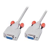 Lindy Sub-D/Sub-D 2m 2m Sub-D Sub-D White serial cable