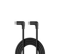 Lindy 32024 1.5m USB 3.2 Type C Cable, 2 x 90° Right Angle