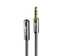 Lindy 35330 3.5mm Extension Audio Cable - 5m Cromo Line Gold-Plated