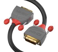 LINDY 36224 DVI-D Dual Link Cable - Anthra Line Black, 5m Anthra 5m