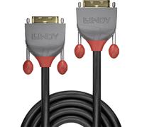 LINDY 36224 DVI-D Dual Link Cable Anthra Line Male to Male Black 5m