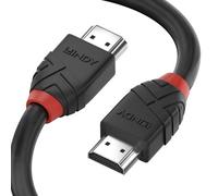 Lindy 36472 Black Line Hdmi Cable Hdmi 2.0 M To Hdmi 2.0 M 2M Black & Red Suppor