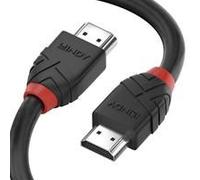 Lindy 36473 3m HDMI (M) 2.0 High Speed Black Line 4096x2160@60Hz Cable with Ethernet - Black