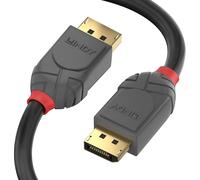 Lindy DisplayPort Cable 4R70103 – DisplayPort 1.4, 1 m – Anthra Line