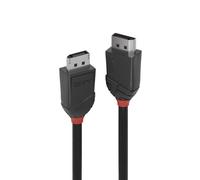Lindy 36493 3m DisplayPort 1.2 Cable, Black Line