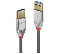 LINDY 36627 USB cable USB 3.2 Gen1 USB-A to USB-A 2m Grey