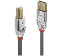 LINDY 36641 USB cable USB 2.0 USB-A plug, USB-B plug 1.00 m Grey