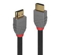 Lindy 36964 3m HDMI (M) 2.0 High Speed Anthra Line 4096x2160@60Hz Cable with Ethernet - Black