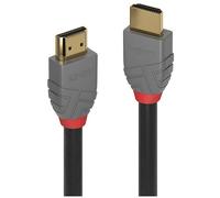 Lindy 36964 3m HDMI (M) 2.0 High Speed Anthra Line 4096x2160@60Hz Cable with Ethernet - Black