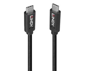Lindy 36975 USB cable USB 3.2 Gen 2x2 0.5 m USB C Black