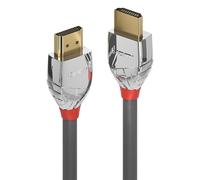 LINDY 37872 2m High Speed HDMI Cable,Cromo Line Premium Design Gold Plated,Silve