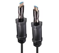 Lindy 38530 30m Armored Fibre Optic Hybrid HDMI 8K60 cable
