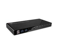 Lindy 39313 "4 Port HDMI 4K60. USB 3.0 &