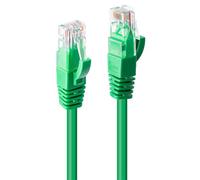 Lindy 3M Cat.6 U/Utp Network Cable Green. Cable Length: 0.3 M Cable Standard: Ca
