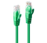 Lindy 3M Cat.6 U/Utp Network Cable Green. Cable Length: 0.3 M Cable Standard: Ca