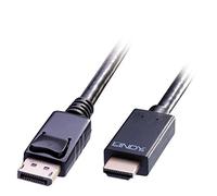 Lindy 3m DisplayPort to HDMI 10.2G Cable