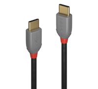 Lindy 3m USB 2.0 Type C to C Cable. Anthra Line
