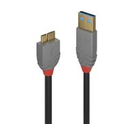 3m USB 3.0 Type A to Micro-B, Anthra Line