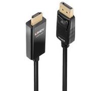LINDY 40924 0.5M DISPLAYPORT - HDMI CABLE 4K60HZ HDR