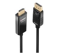 Lindy Active DisplayPort to HDMI Cable with HDR - 2 Metre