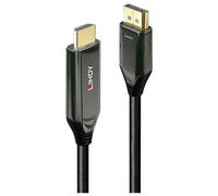 Lindy 1M Active Displayport 1.4 To Hdmi 8K60 Cable. Cable Length: 1 M Connector