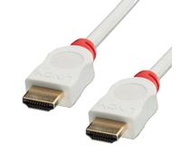 LINDY 3m High Speed HDMI Cable Type A/A, Colour: White