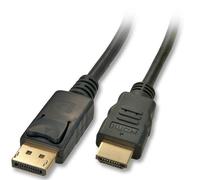 Lindy 41483 video cable adapter 5 m DisplayPort HDMI Black