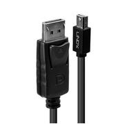 Lindy 41648 Mini DP to DP Cable. Black. 5m