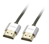 LINDY 41670 HDMI Cable HDMI-A plug, HDMI-A plug 0.50 m Black 4K UH...