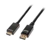 Lindy 41704 video cable adapter 5 m DisplayPort HDMI Type A (Standard) Black