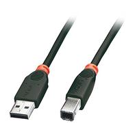 LINDY 41743 2 m Type A to Micro-B USB 2.0 Cable - Black