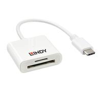 Lindy 43185 USB 3.0 (3.1 Gen 1) Type-C White card reader