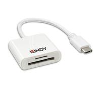 Lindy 43185 USB 3.0 (3.1 Gen 1) Type-C White card reader