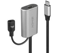 Lindy 43271 USB 3.2 Gen 1 C to C Active Extension Cable 5m Black