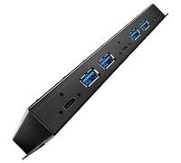 LINDY 43275 7-Port Industrial USB 3.2 Gen 2 Metal Hub 4x Type A 3x...