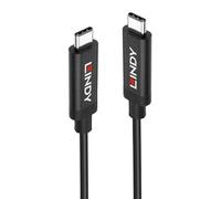 Lindy 3m USB 3.2 10Gbps C/C Active Cable 3m USB-C active cable for fast data transfer, crisp video, and reliable charging in everyday home or office