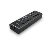Lindy 43371 4 Port USB 3.0 Hub with 3 Quick Charge 3.0 Ports
