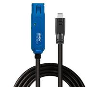 LINDY 5m USB 3.2 Gen 1 Type C to A, Active Extension Cable Pro, Long Distance USB Connection, PCs, Macs, Laptops, MacBook, Tablet, Smartphone, PS5, VR Headset, Printer, Webcam, Ext Drive etc.