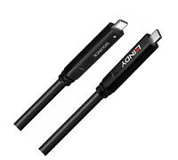 Lindy 43398 10m USB 3.2 Gen 2 & DP 1.4 Type C Hybrid Cable