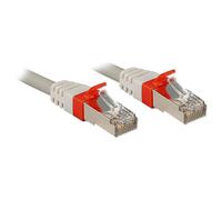 Lindy 1m Cat.6A S/FTP LSZH Ethernet Cable, Grey