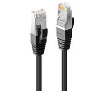 LINDY 45600 Patch Cable Cat. 6 S/FTP PIMF Premium Halogen 0.3 m Black