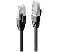 Lindy 45601 Premium Patch Cable Category 6 S/FTP PIMF Halogen-Free Black 0.5 Metres