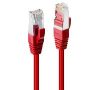 LINDY 45620 Patch Cable Cat. 6 S/FTP PIMF Premium Halogen 0.3 m Red